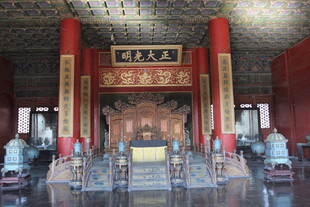 中式宫殿内景 庄严大气