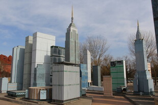 城市建筑模型展示