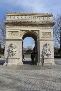 巴黎凯旋门景观