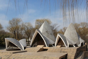 独特造型的户外建筑景观