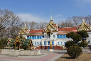 东南亚风情建筑景观