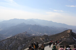 长城上的壮丽山景