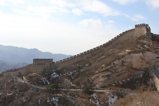 雄伟壮观的古老长城