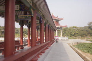 中式长廊景观 古韵悠长