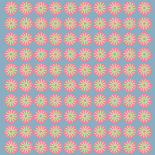 粉色花朵几何图案纹理背景