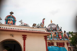 印度风格建筑屋顶装饰