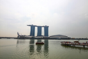 新加坡滨海湾壮丽景观
