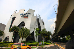 新加坡标志性建筑外观