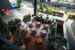 户外休闲庭院景观空间