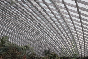 金属格栅拱形建筑结构