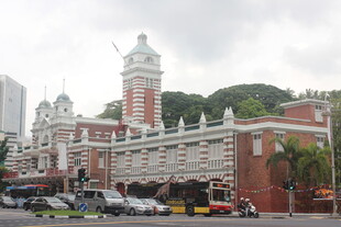 新加坡标志性建筑街景