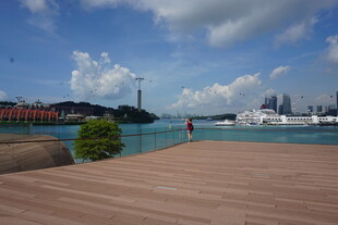 新加坡滨海景观木栈道