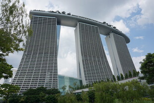 新加坡标志性建筑滨海湾金沙