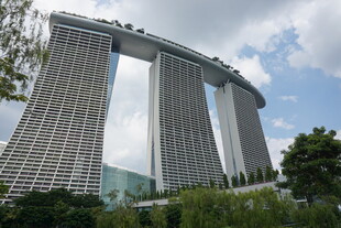 新加坡滨海湾金沙酒店景观
