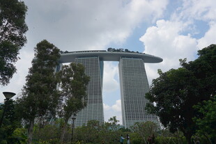 新加坡滨海湾金沙酒店景观