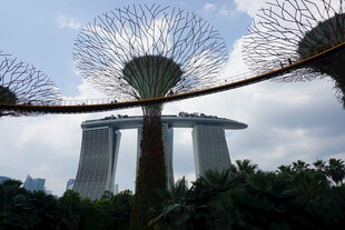 新加坡滨海湾标志性景观