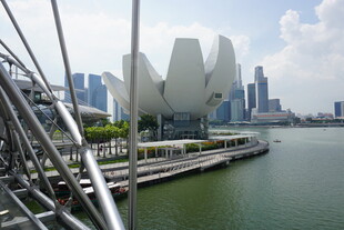 新加坡滨海湾城市景观