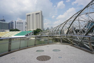 现代城市独特景观桥梁