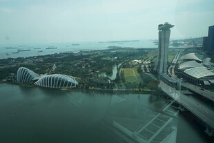 新加坡城市景观俯瞰