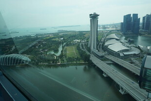 新加坡城市景观俯瞰