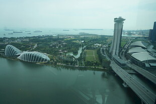 新加坡城市景观俯瞰