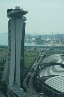 新加坡滨海湾金沙酒店景观