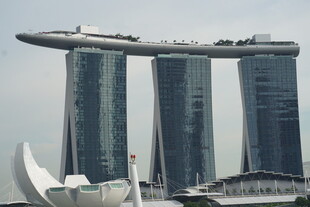 新加坡滨海湾金沙酒店景观