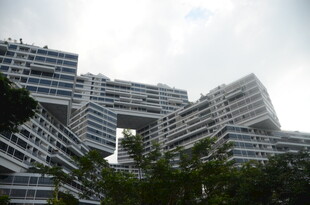 独特造型的现代高层住宅