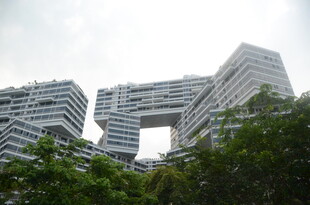 独特造型的现代建筑景观