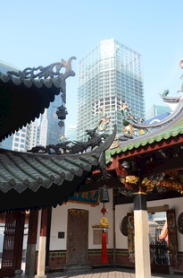 古今建筑相映成趣