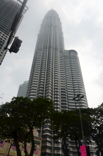 吉隆坡双子塔城市景观