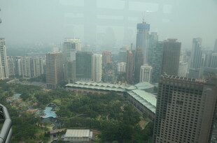 城市高楼景观俯瞰