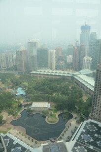 城市高空俯瞰景观图