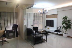 现代简约风格客厅一角