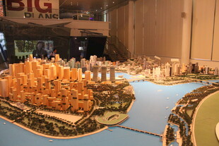 城市建筑模型展示