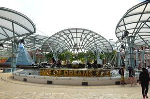 现代风格景观建筑景点