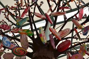 创意手工树造型装饰作品