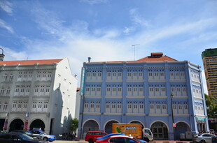 欧洲城市多彩建筑景观