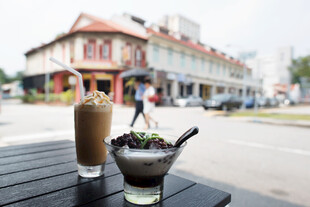 户外街边的美味饮品