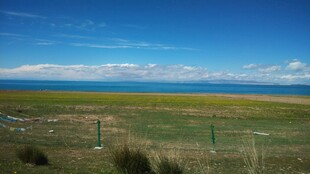 草原风光与蓝天