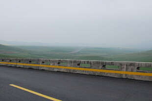 公路风景 远山近道