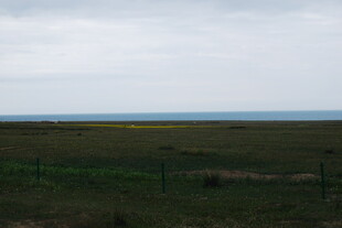 草原远景 天空阴沉