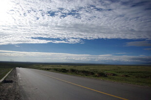 雨后公路 天际云景