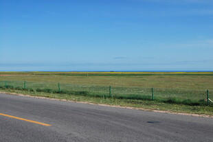 公路伸向远方的开阔风景