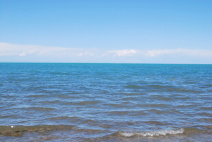 蔚蓝大海 宁静海滨风光