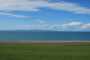 草原蓝天大海美丽风光