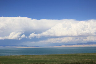 草原蓝天云海壮丽风光
