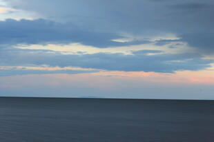 海边暮色天空美景