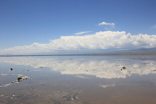 天空之镜般的美丽盐湖
