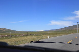 公路风景 开阔天地间的旅途